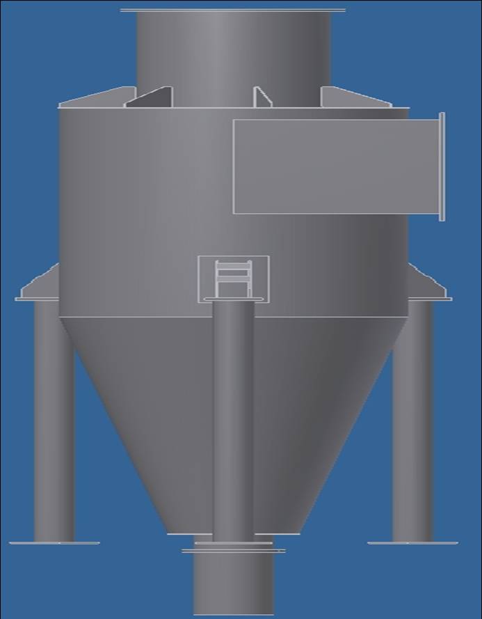 兩段爐旋風(fēng)除塵器